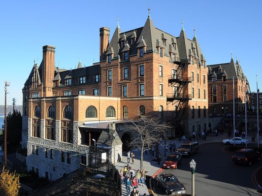 Picture of the skyline of Ann Arbor, Michigan where our contractors can help solve all of your water damage problems!